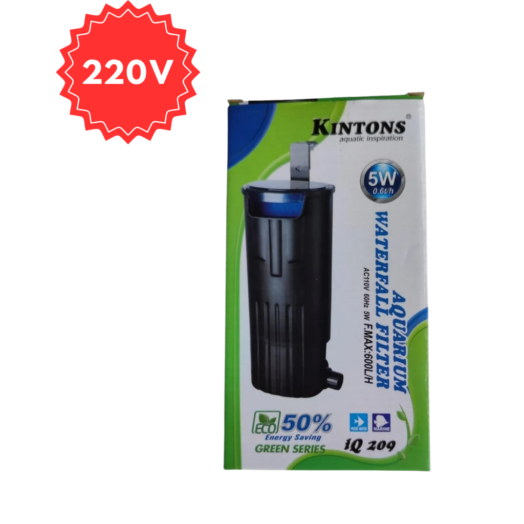 FILTRO INTERNO CASCATA KINTONS IQ-209 600L 5W 220V