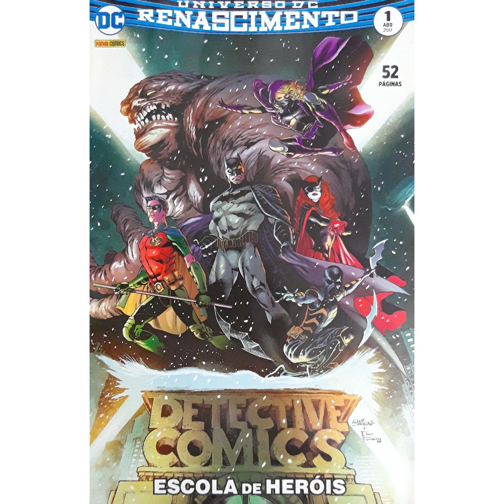 Hq DC Batman Detective Comics - 1 - Universo DC Renascimento - Panini Comics 2017