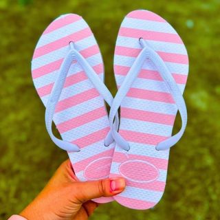 Chinelo Feminino Redondo Tira Fina Macio Leve e Confortável do 33 ao 40