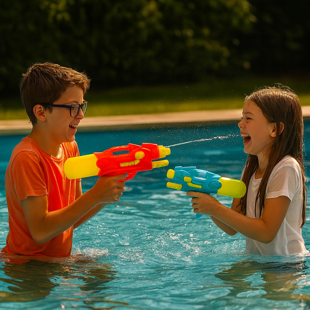 Brinquedo Nerf Lançador de Água Infantil Super Lança Água Watergun Dtp 000145