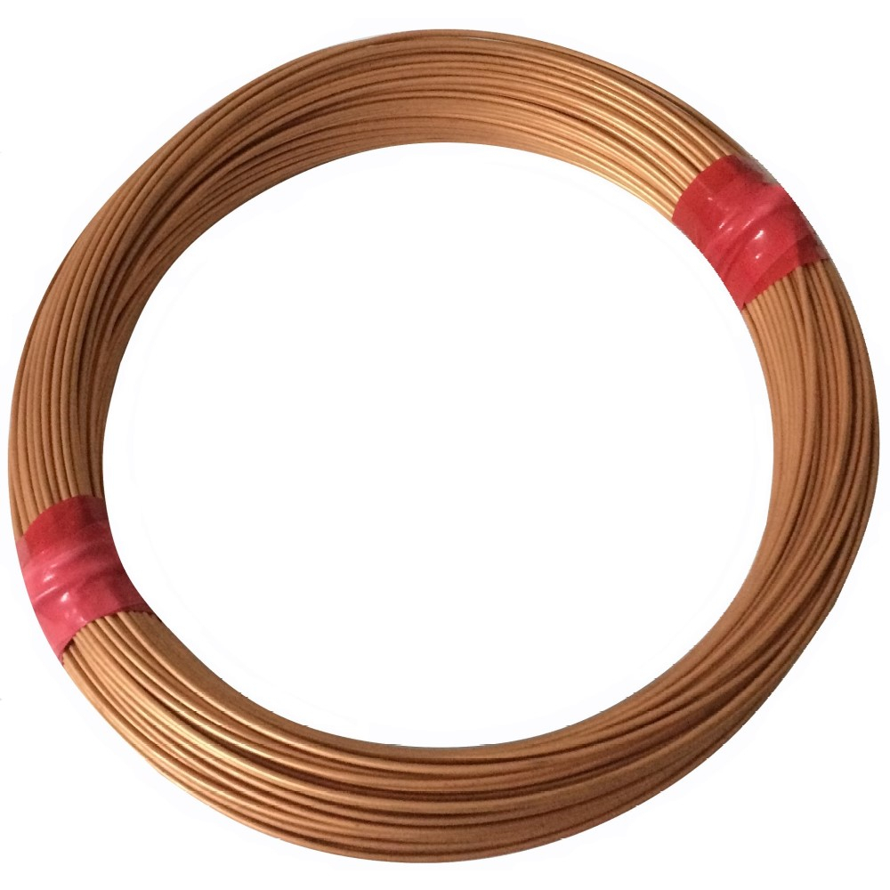 Fio arame metal cobre 1mm - 2 - 30 metros Cobre Maleavel