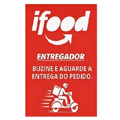 Banner Faixa I Entregador IFOOD I 40x60cm