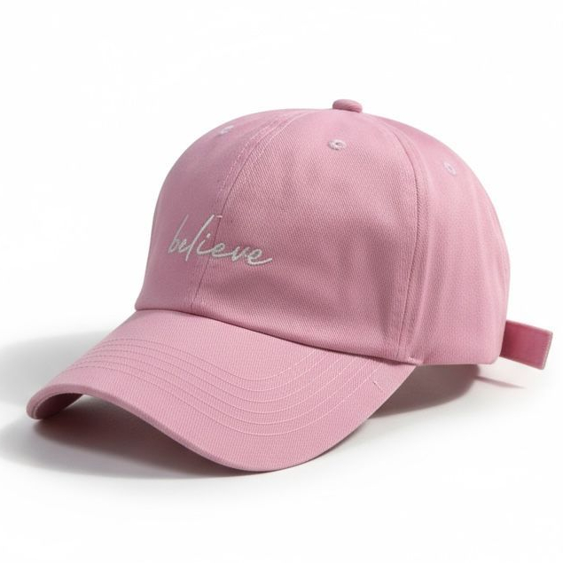 Boné Believe Unissex Aba Curva Ajustável Confortável Todas As Cores em Oferta na Shopee