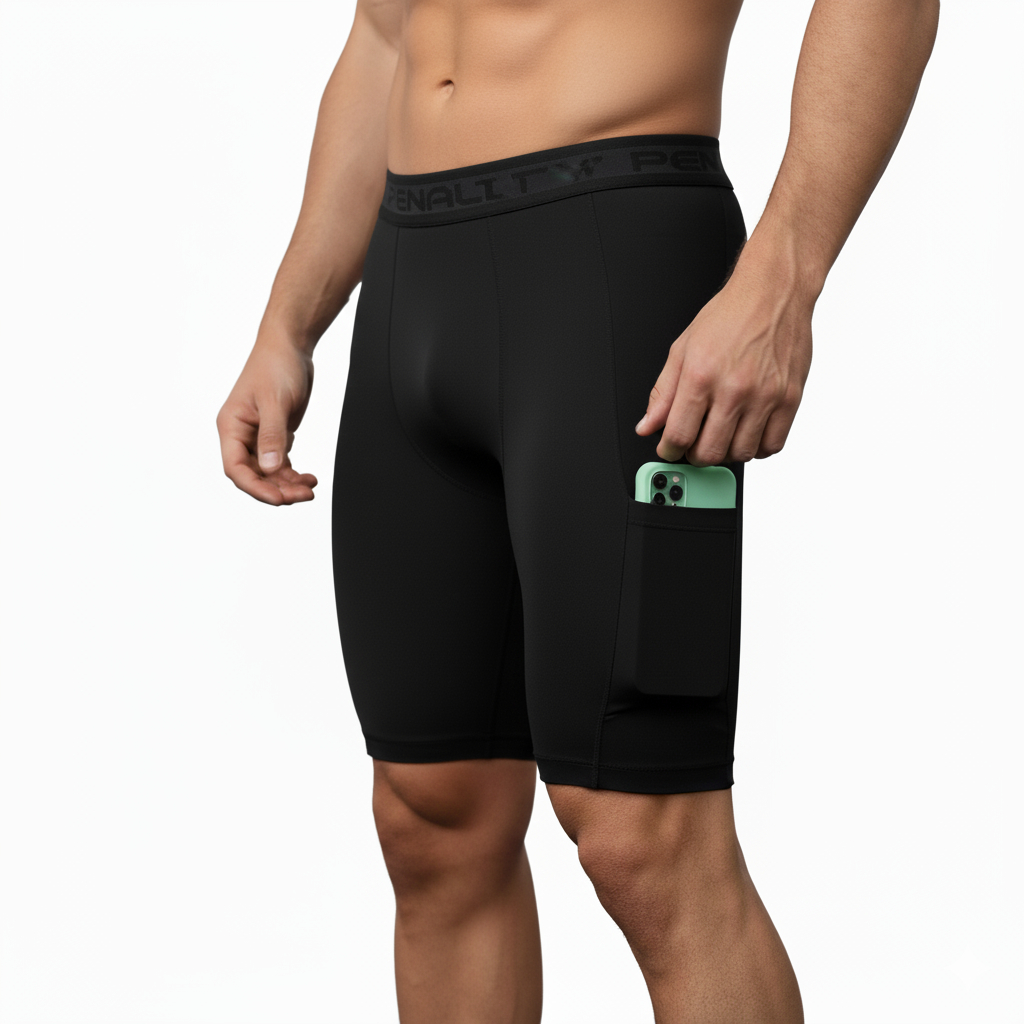 Bermuda Termica Masculina Compressão Anti Assadura com Bolso em Oferta na Shopee