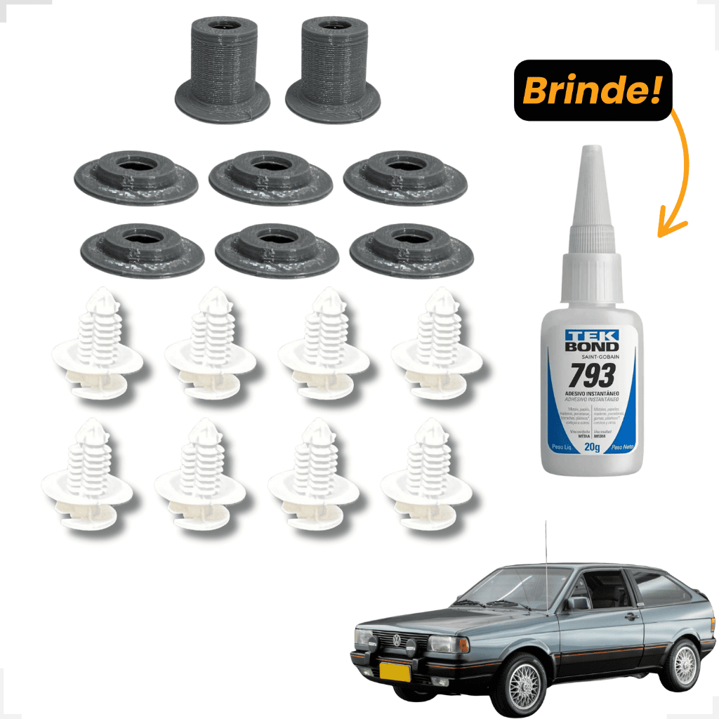Kit Presilhas Ombreira Gol Gts,voyage,sport,saveiro,parati