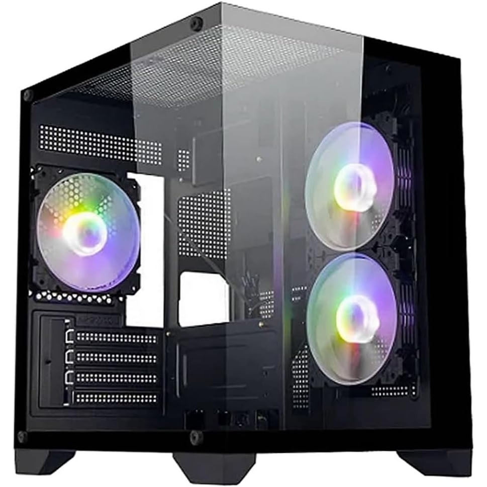 CPU Gamer AMD Ryzen 7 5700G 32GB DDR4 RGB SSD NVMe 1TB Fonte 600W Gabinete RGB 3