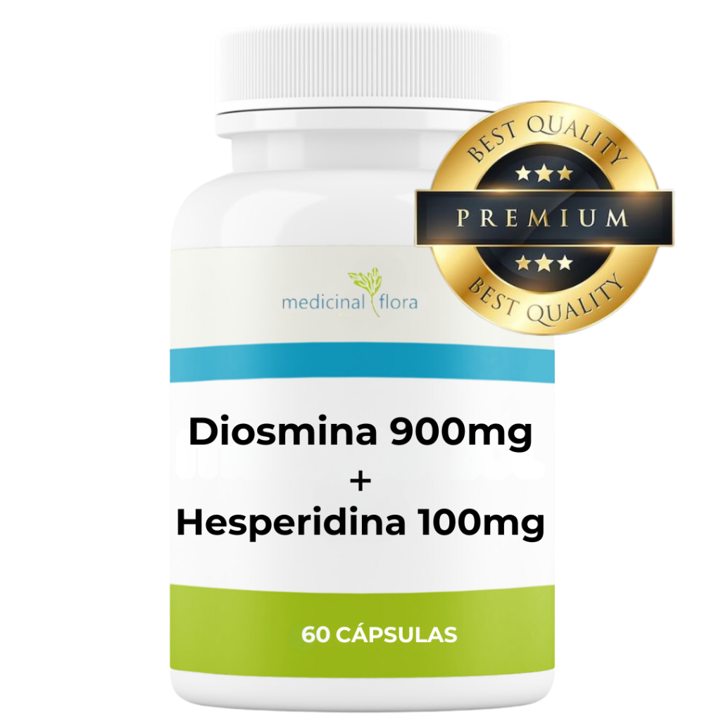 Diosmina 900mg Com Hesperidina 100mg - 60 Cápsulas