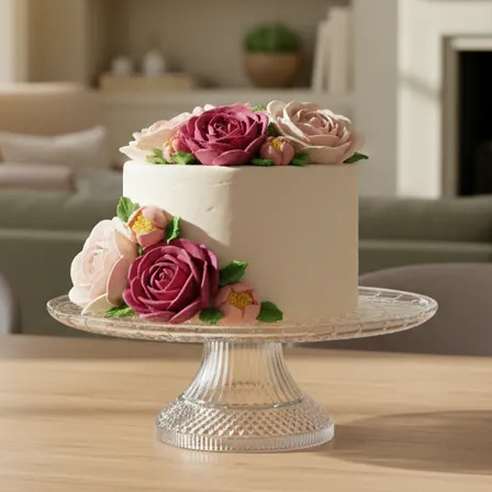 Suporte Bolo Acrílico Transparente - Comprar com Melhor Preço em Padaria