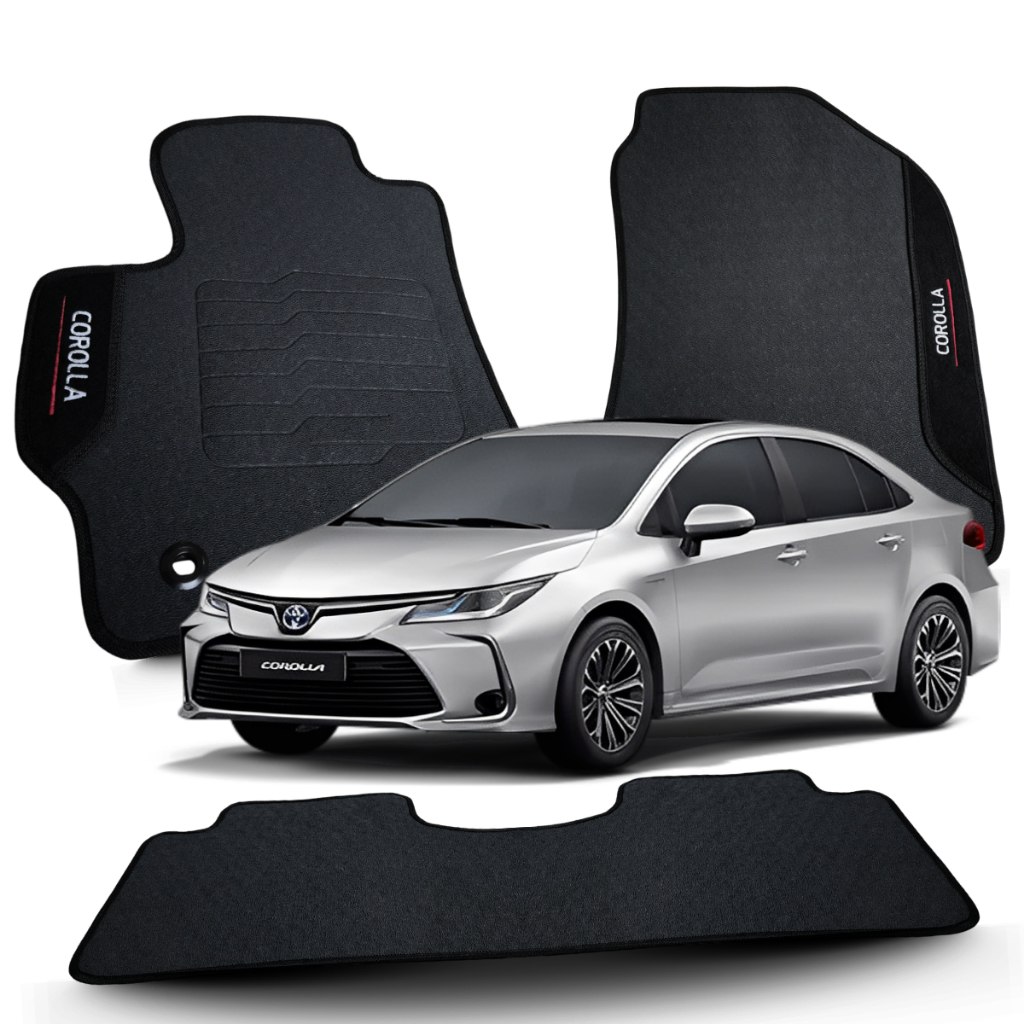 Jogo Tapete Borracha Toyota Corolla Ano 2020 2021 2022 2023 2024 2025 em diante em Oferta na Shopee
