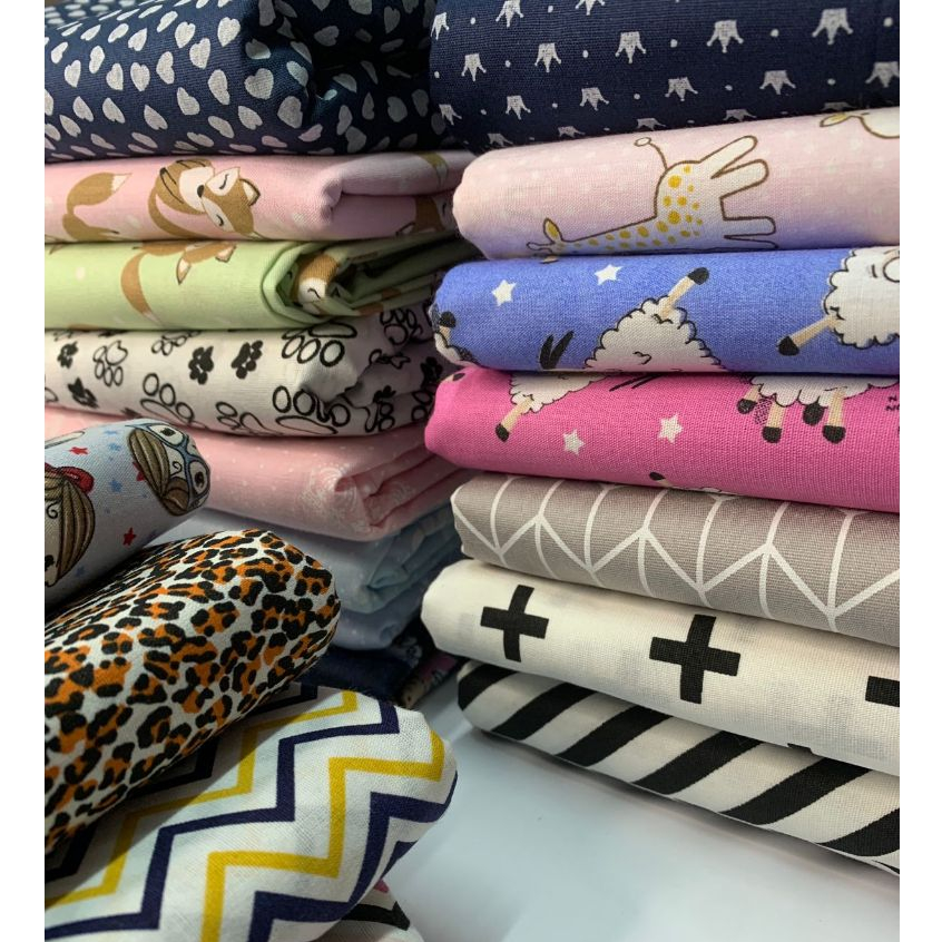 Tricoline Tecido  100% Algodão, 1,50mt de largura, Roupas Infantis, Vestidos, Enxovais, Laços.