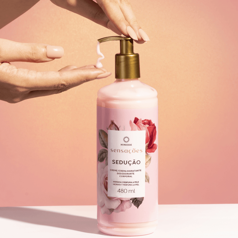Hidratante Desodorante Corporal Sensações Sedução 480ml Hinode