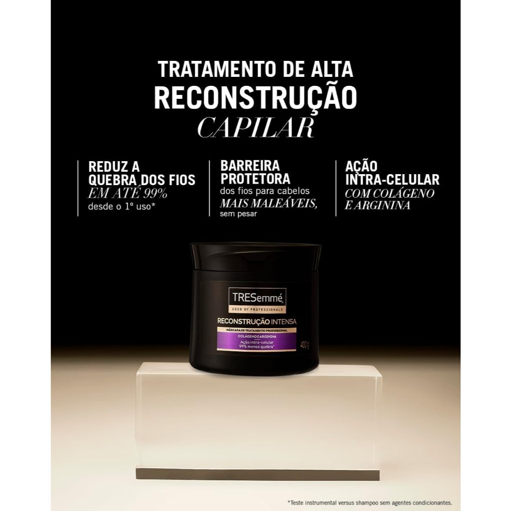 Máscara de Tratamento Tresemmé Reconstrução Intensa 400g