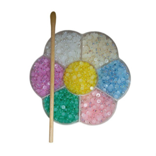 CX MEIA PÉROLA S/ FURO ( 4MM ) PROMOÇÃO em Oferta na Shopee