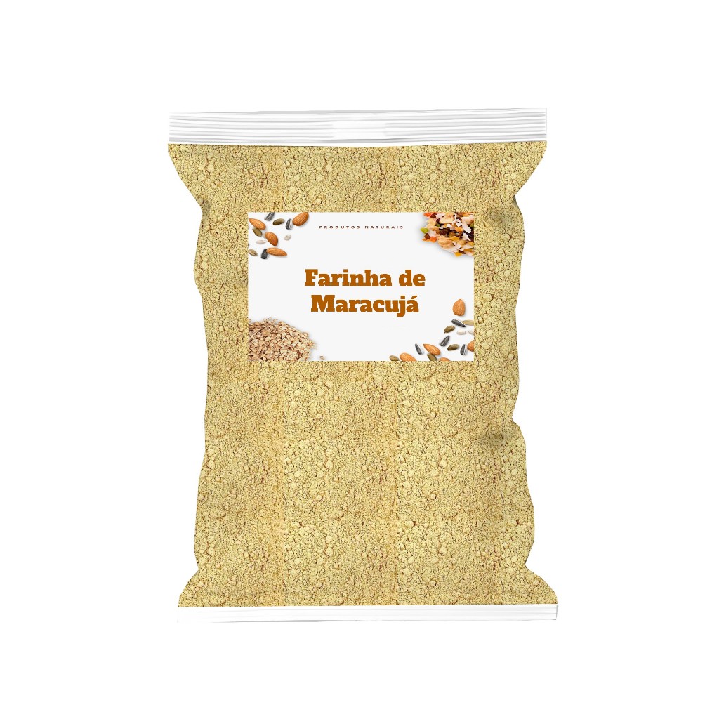 FARINHA DE MARACUJÁ RICA EM FIBRAS