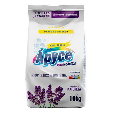 Lava Roupas Sabão Em Pó Limpeza Total Ápice Natureza 10kg em Oferta na Shopee