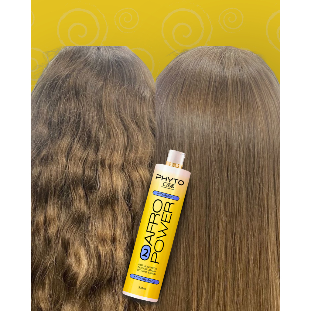 Selagem Afro Liss Sem formol Vegana 1000ml - Alinhamento Natural e Livre de Formol