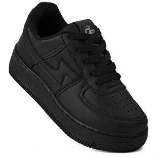 Tênis Clássico Infantil Preto Couro Antiderrapante 18 ao 33 Confortável Macio e Leve Menino Menina Queima de Estoque em Oferta na Shopee