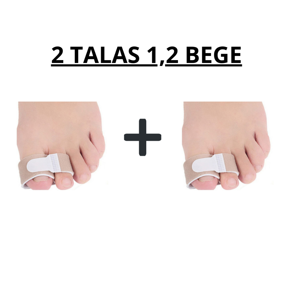Kit 2 Unid Tala De Dedo Pé Quebrado Dedo 1 E 2 Trincado Machucado Ortopedico lesão fratura