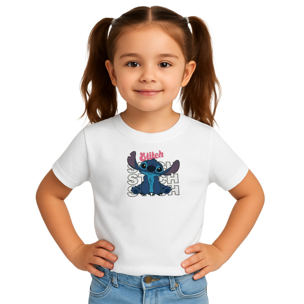 Camiseta Infantil Menina Lilo S Disney Filme Infantil Camisa Juvenil Desenho Demon Hunter Huntrix