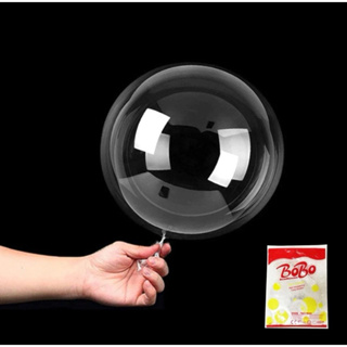 50 Unidades Balão Bubble Transparente Cristal tam.10 Polegadas 25cm (inflado) Top! em Oferta na Shopee