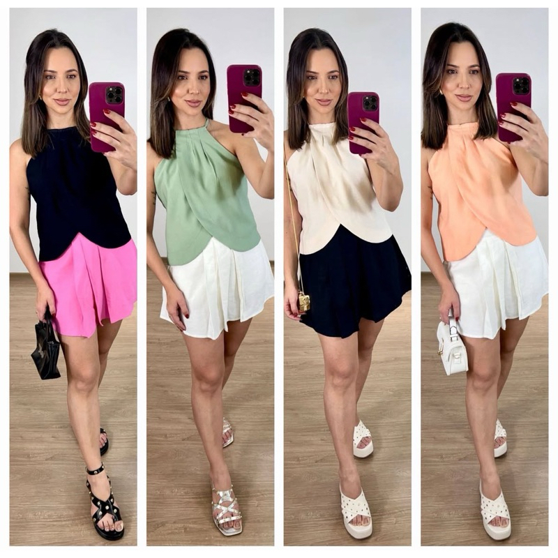 Blusa da Luz | P M G | Tendência | Várias cores