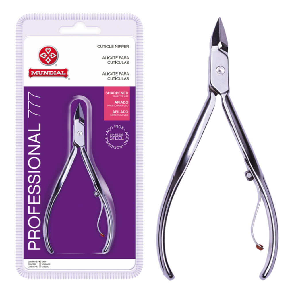 Alicate de Unha Mundial 777 Inox Profissional Corte Preciso Durabilidade Máxima Manicure Pedicure