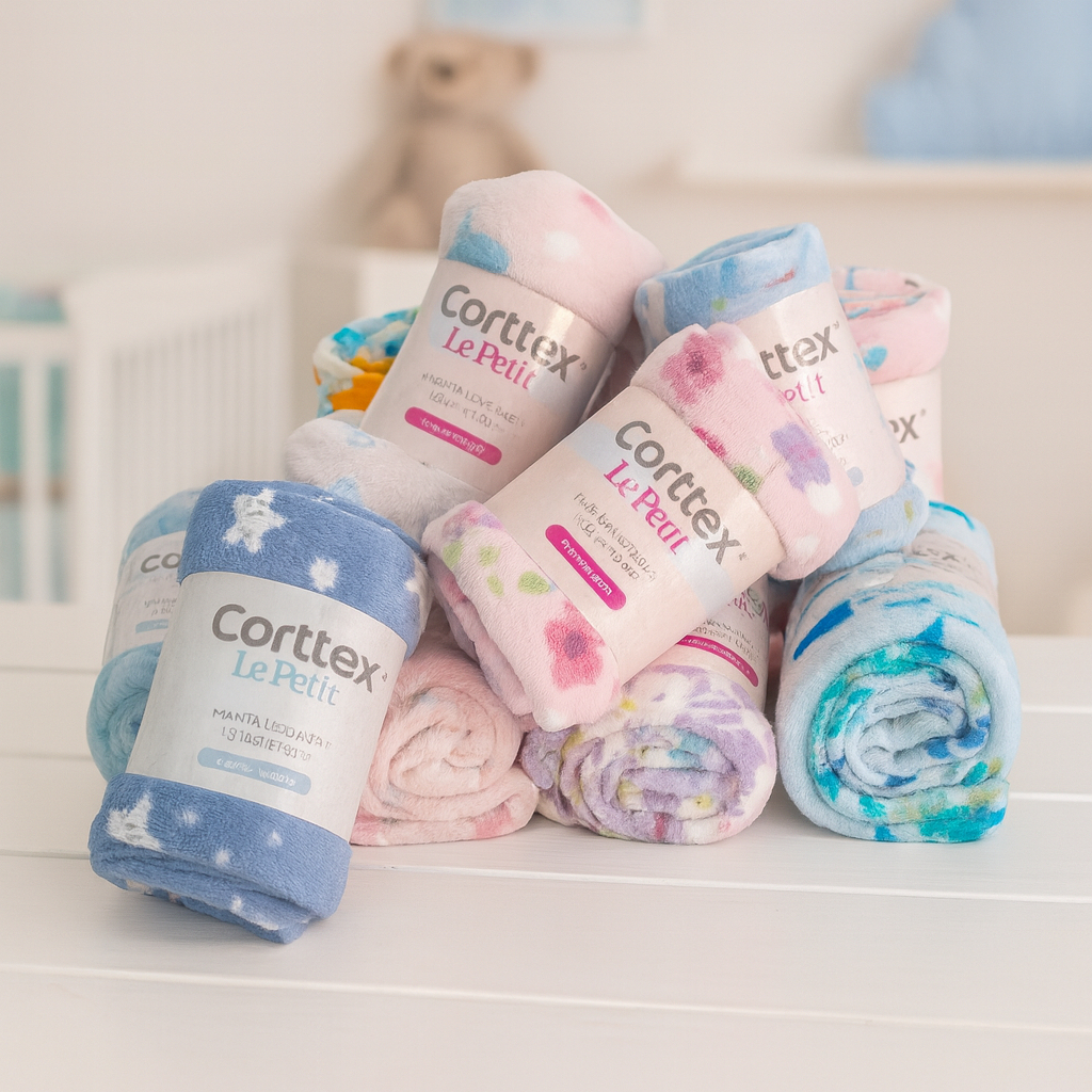 Manta de Bebê Love Baby Corttex Estampas Fofas Kids em Oferta na Shopee