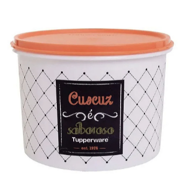Tupper Caixa de Cuscuz 1k  Bistro Tupperware