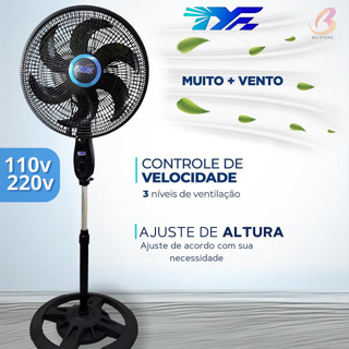 Ventilador 105cm a 130cm Ajuste De Altura Livremente  110v  220v  Ventilador Envio imediato em Oferta na Shopee