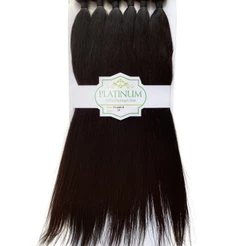 Cabelo 50% Humano 50% Orgânico - Platinum Novo Glamor - 300g
