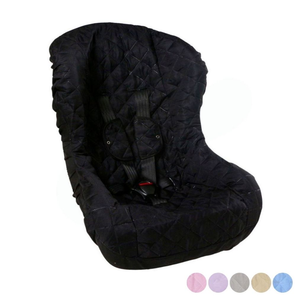 Capa para Cadeirinha de Carro de Bebê Menino Menina com Protetor de Cinto - 03 Peças