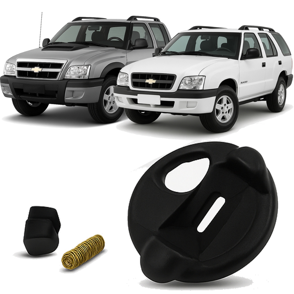 Borboleta Cilindro Ignição Chave S10 95 a 2011 Blazer 96 a 2011 Com Transponder
