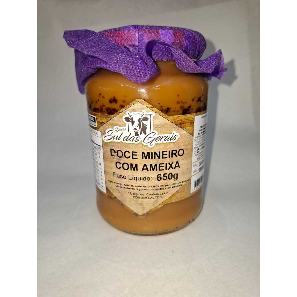 DOCE DE LEITE COM AMEIXA 650 GRS