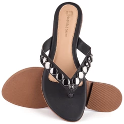 Sandália Feminina Rasteirinha Tamanho Especial ABS Chinelo 41-44 Confort