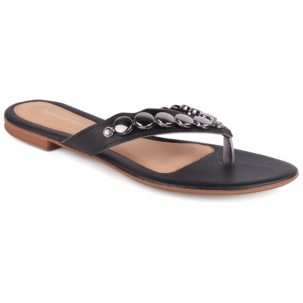 Sandália Feminina Rasteirinha Tamanho Especial ABS Chinelo 41-44 Confort — imagem 2 de 2