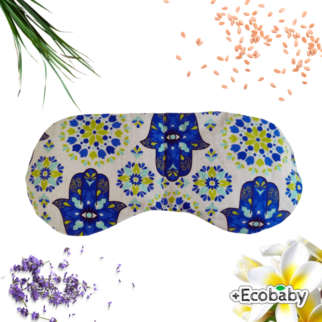 Imagem Máscara Térmica de Sementes e Ervas para Relaxamento, Meditação, Ioga e Aromaterapia.