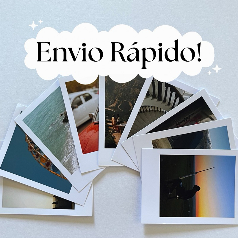 Foto Polaroid Personalizada - Alta Qualidade - Kit com 5 a 50 Unidades - Tam: 8x6cm - Envio Rápido