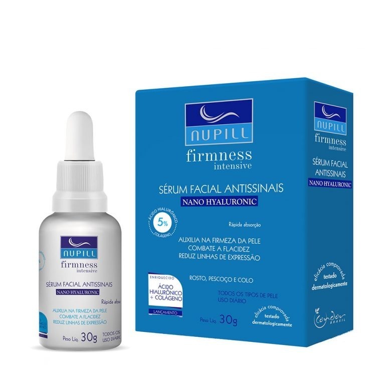 Nupill Sérum Antissinais Nano Hyaluronic 30g em Oferta na Shopee
