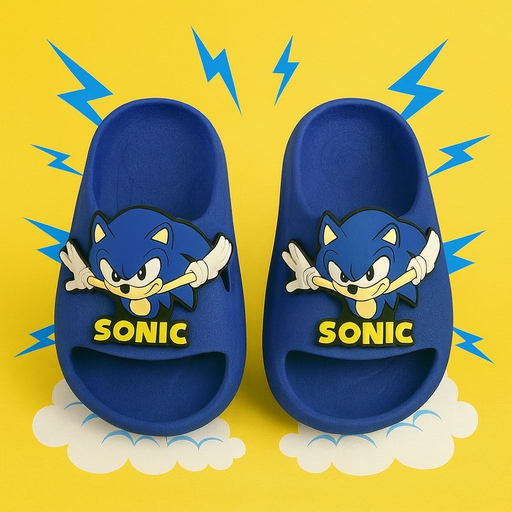 Chinelo Infantil Menino Slide Nuvem Masculino Personagens Antiderrapante Macio Promoção em Oferta na Shopee