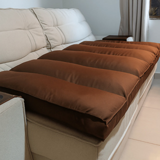 Pillow Top Sofá WAVY Retrátil e Reclinável Espuma e Fibra Siliconada Lavável em Máquina Dupla Face em Oferta na Shopee