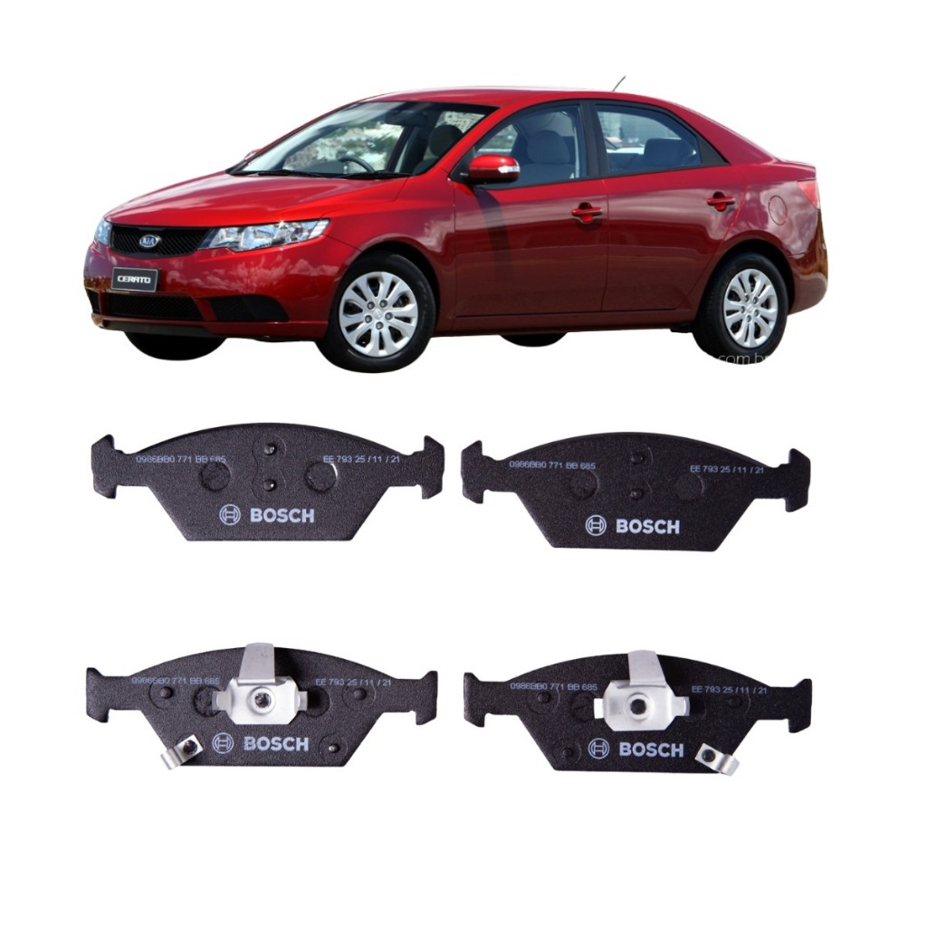 Pastilha Freio Cerato Dianteira 2009 2010 2011 2012 em Oferta na Shopee