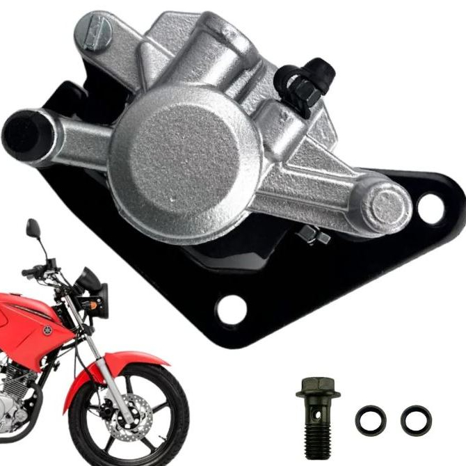 Pinça Freio Dianteiro Com Pastilha YBR 125 Factor 125 2009 até 2013 Fazer 150 Até 2016