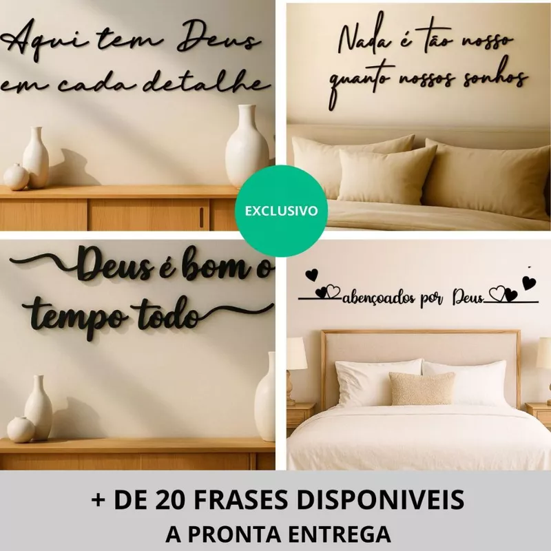Decore com Amor: Frases Religiosas a R$10! ❤️