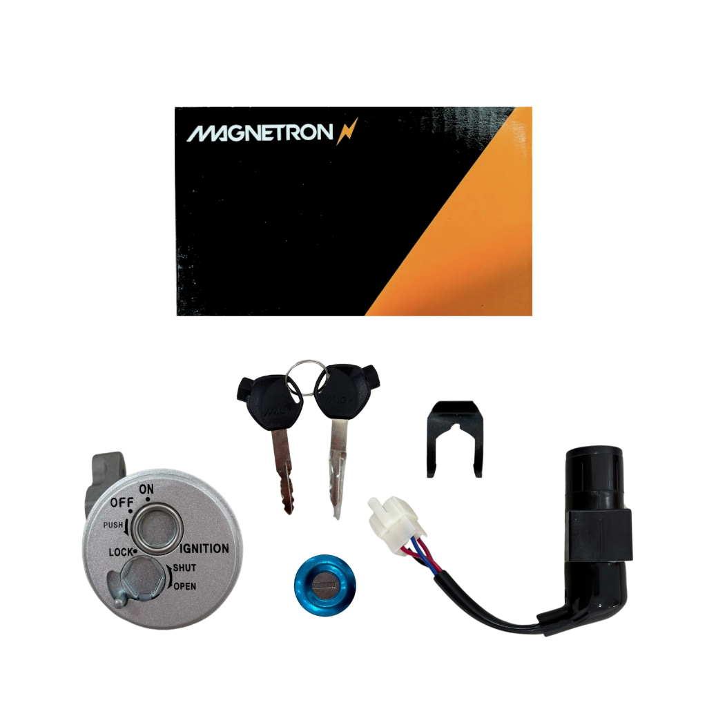 Kit Chave Ignição Conjunto de Trava Honda Biz 125 2009 até 2015 Original Magnetron em Oferta na Shopee