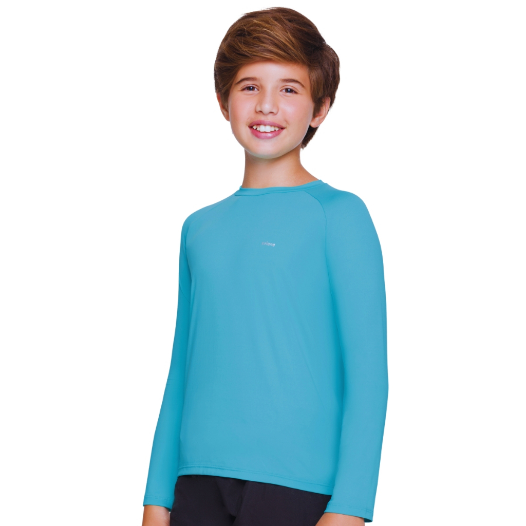 Camiseta UV50+ Manga Longa Infantil Selene – Proteção Solar / Segunda Pele