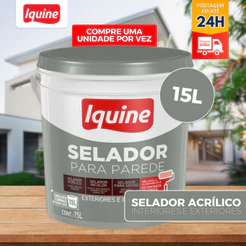 Selador Acrílico De Parede Branco 15L Iquine