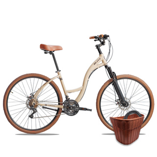 Kit Bicicleta Aro 29 BLITZ Comodo Urbana 21v + Cestinha e Cadeado em Oferta na Shopee