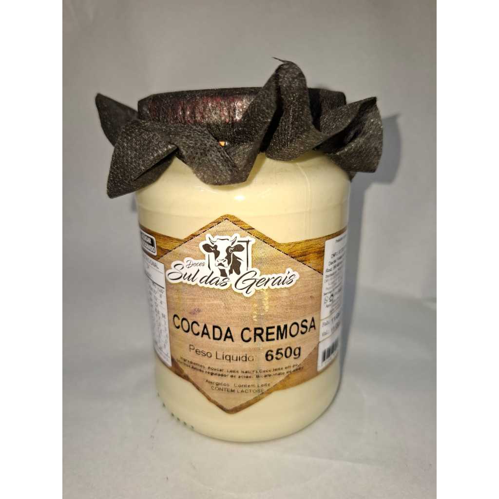 COCADA CREMOSA 650 GRS - DELICIOSA RECEITA MINEIRA