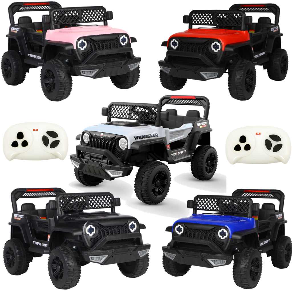 Carros Eletrico Bang Toys Jipe Adventure 12V Com Controle Remoto em Oferta na Shopee