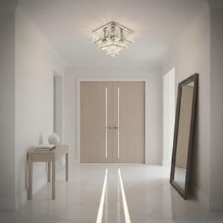 Lustre De Cristal Acrilico Sweetcrillic 30x30 Perfeito em Oferta na Shopee